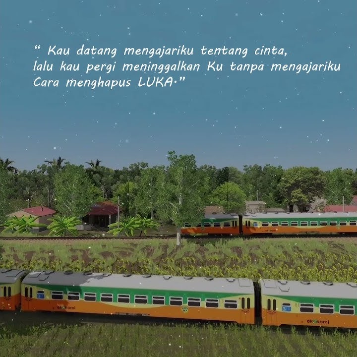 Kereta Api Tiba tiba Menghilang - Kata kata Cinta Datang Dan Pergi #Shorts