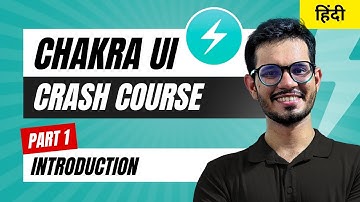 Chakra UI Introduction | In Hindi | T1