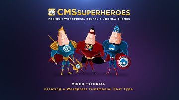 Wordpress Tutorial - Creating Testimonial PostType