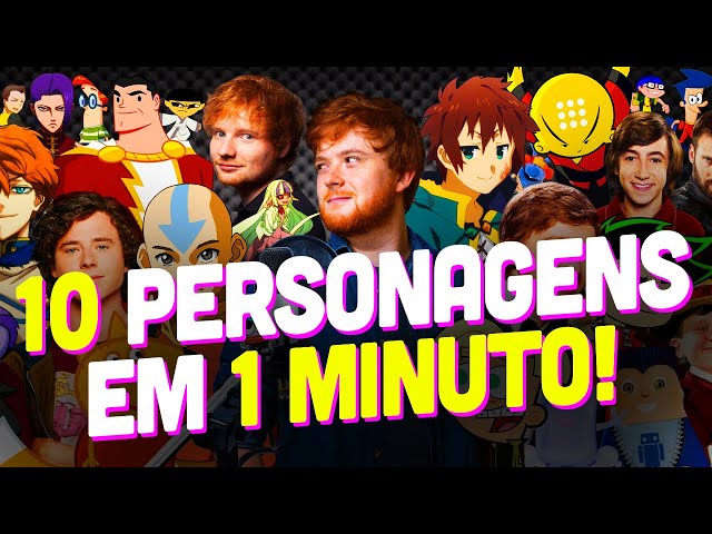 Anime Dublado på X: Qual personagem dublado pelo @erickbglx é seu  favorito? 🥰  / X