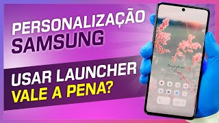 🔵 Launcher | O que é, o que muda e vale a pena usar no seu Samsung Galaxy? screenshot 1