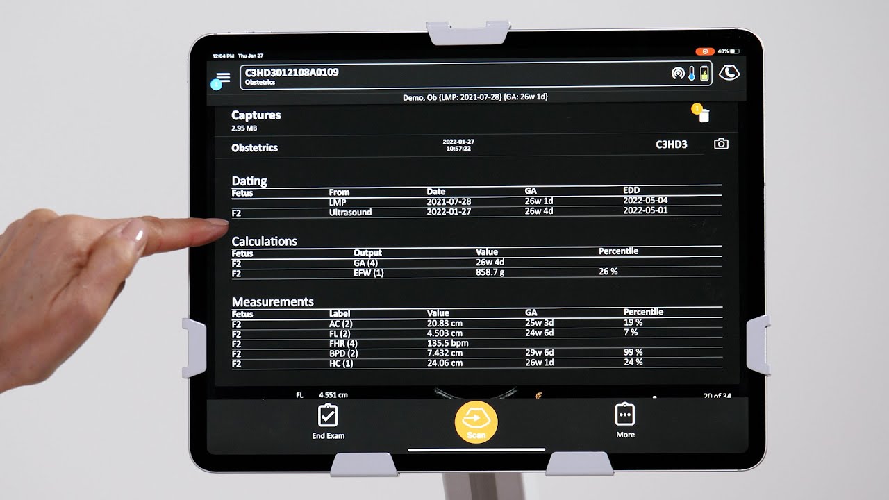 Comprehensive Obstetrical Report Page