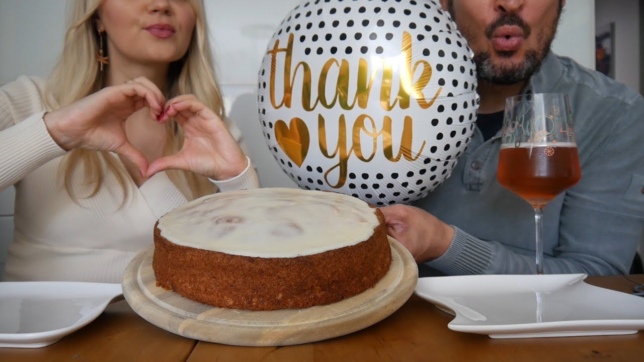 ASMR – Carrot Cake – No Talking – 4K SUBSCRIBER SPECIAL