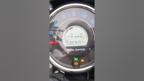 Meteor 350 CheCAN error meaning? #royalenfield #meteor350 #instrumentcluster #error
