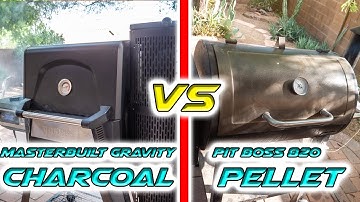 Masterbuilt Gravity Charcoal vs Pit Boss Pellet Smoker | PULLED PORK SHOULDER