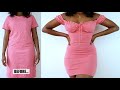 DIY Bustier Bodycon Mini Dress | DIY Transformation
