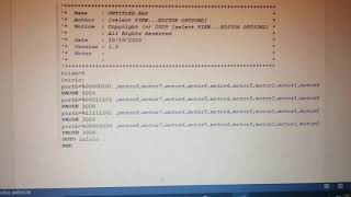 simulación encendido de motores mediante microcode studio e issis Proteus