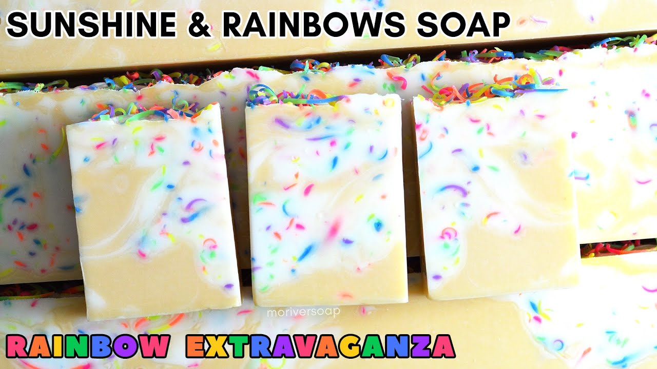 Sunshine & Rainbows Soap Rainbow Extravaganza 2022 MO River Soap