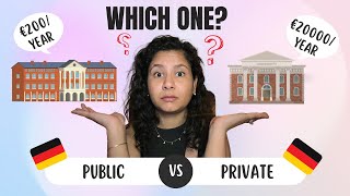 Private Vs Public University in Germany| Private university in Germany Or study in Germany for free?