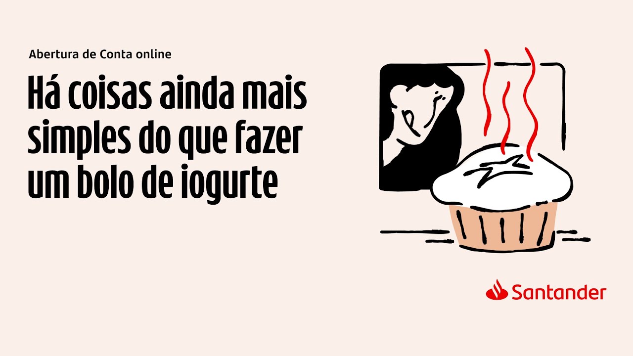 Santander Portugal — Santander — Abrir conta online é simples (YouTube video ad)