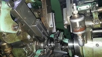 " Fuji" Auto Lathe with Bar Feeder by Hasudai
