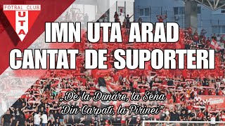 🔴⚪️Imn UTA Arad - De la Dunăre la Sena + VERSURI