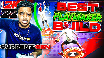 BEST PLAYMAKER BUILD NBA 2K22 CURRENT GEN! BEST BADGES/ATTRIBUTES!