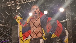 Tibetan MMA Fighter Rinchen lak His FIRST PROFESSIONAL MMA FIGHT from London UK . 28 April 2024