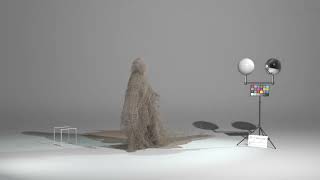 Houdini VFX sandman walk Look Dev