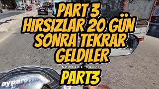 Part 3 Hirsizlar 20 Gün Sonra Tekrar Geldi̇ler Motoru Birakip Koşarak Kaçtilar?