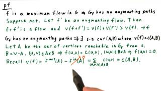 The Max-Flow Min-Cut Theorem -GT - Computability, Complexity, Theory: Algorithms
