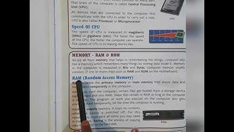 CLASS  4 COMPUTER CHAPTER  2 COMPUTER INSIDE THE SYSTEM UNIT [REVISION]