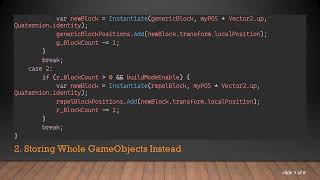 The Best Way to Store the Transform.Position Value of Instantiated Objects in Unity