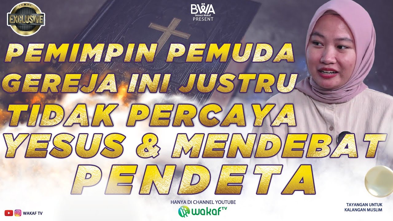 BUKAN HANYA AKTIF DI GEREJA TAPI MUALAF INI JUGA MANTAN PENGKHOTBAH GEREJA
