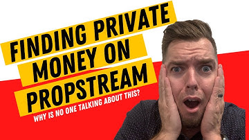 Find Private Money On PropStream | No One Talks About This!