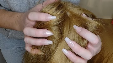 ASMR FAST & AGGRESSIVE SCALP SCRATCHING   💆‍♀️ #asmraggressive #aggressiveasmr #asmrscratching