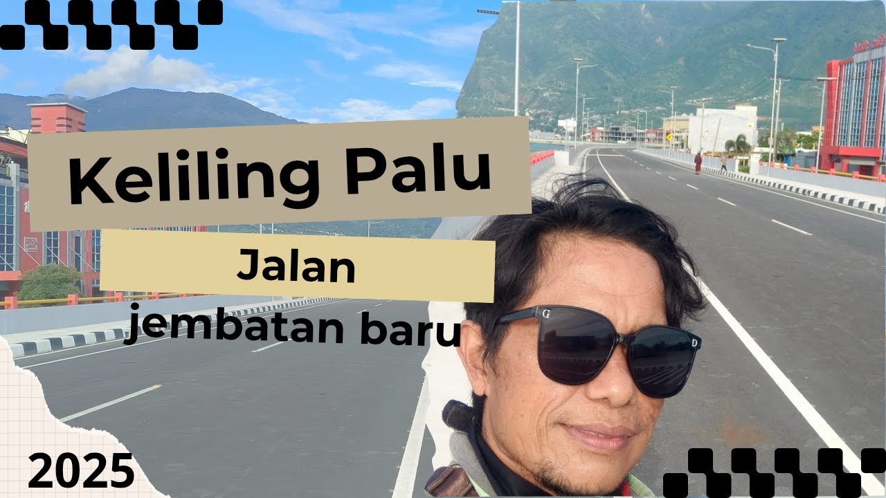 Jalan terindah di Kota palu 2025 