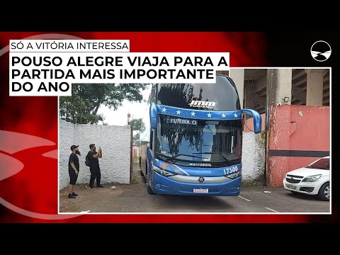 Só a vitória interessa: Pouso Alegre viaja para a partida mais importante do ano