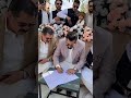 Nikah Ceremony Beautiful Couple MashAllah Shorts Nikah Pakistani Wedding