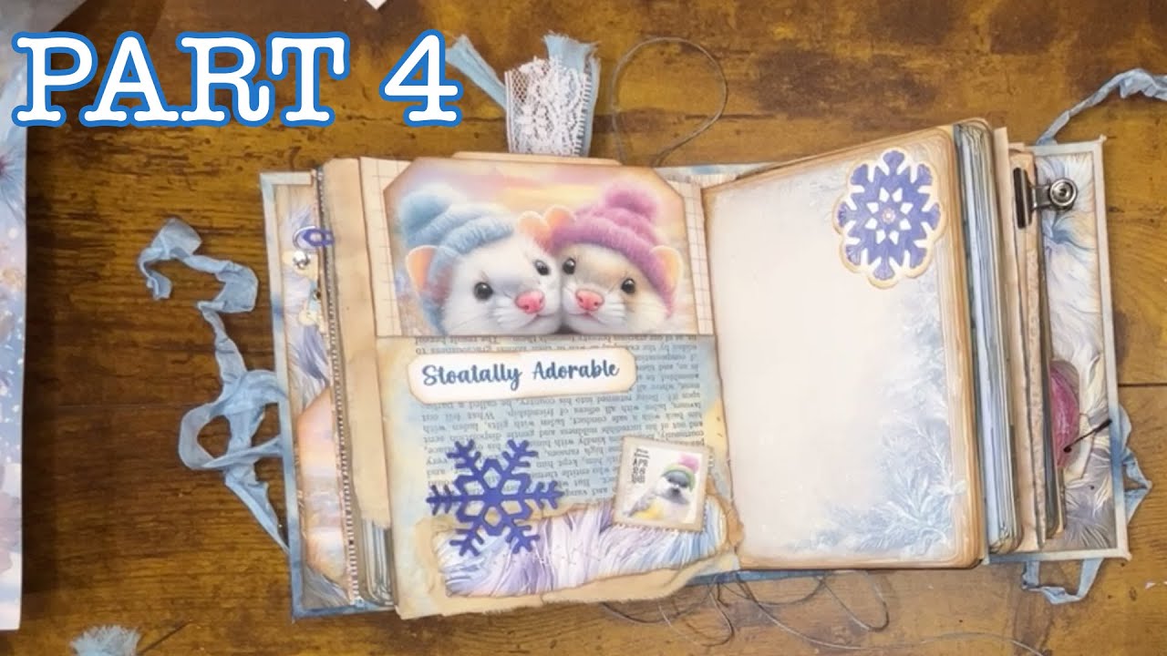 Набор для ведения дневника «Зимние друзья» бесплатно весь месяц.