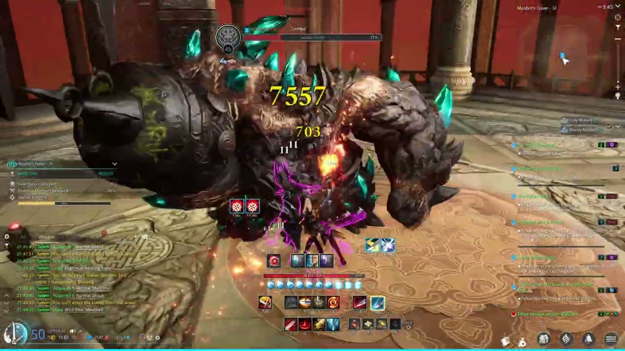 [Blade and Soul Neo NA] A Rusty Mushin run - Blade Master Gameplay (Tab Combo + Heavenly Slasher)