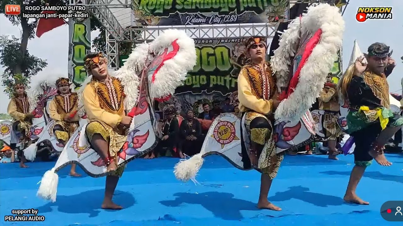 Jaranan ROGO SAMBOYO PUTRO Rampokan Celeng❗️Live Janti Papar Kediri
