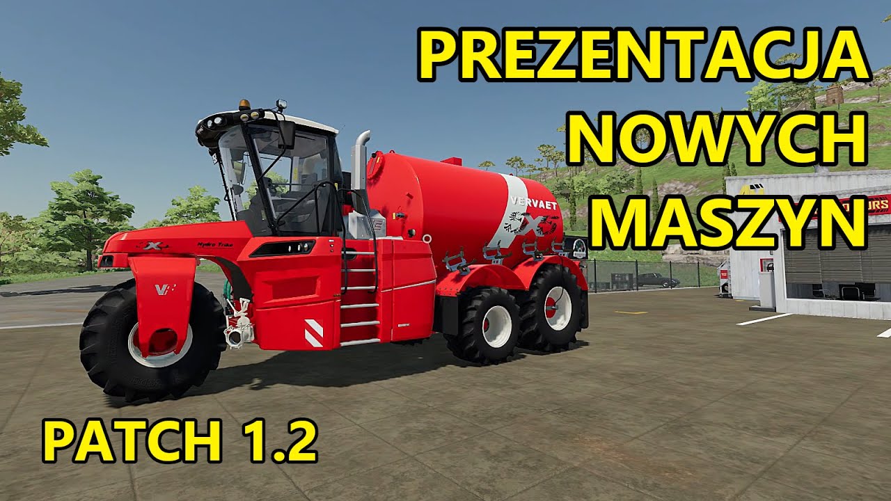 [PORADNIK] Prezentacja nowych maszyn w FS22 - patch 1.2 - YouTube