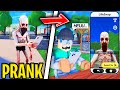 Je prank zartek avec snapchat roblox 