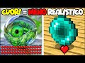 MINECRAFT MA I CUORI = MENO REALISTICO