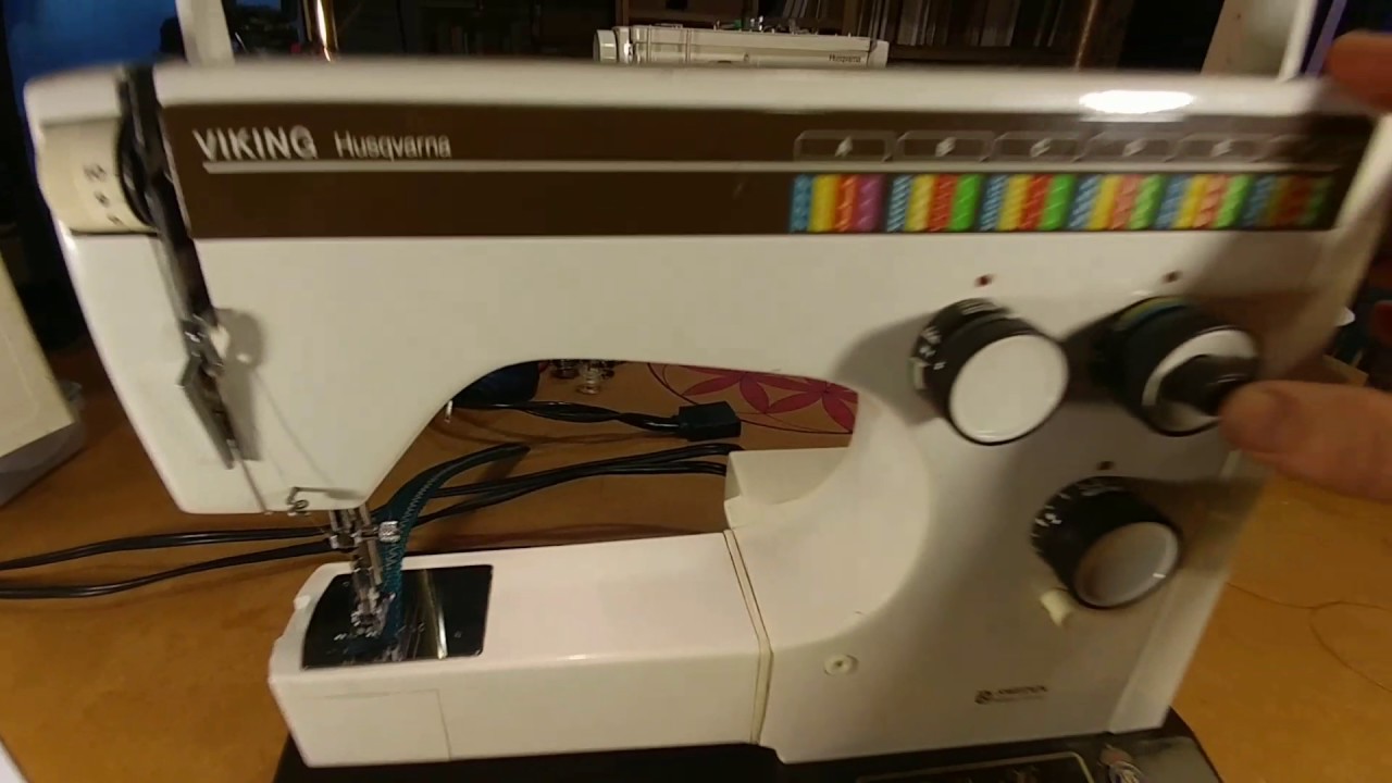 Husqvarna Viking 6440 tested tuned with cams and case heavy duty