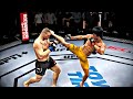 BRUCE LEE VS CAIN VELASQUEZ | UFC 4 BRUTAL FIGHT | UFC 4 K1 RULES | UFC 4 2020 | EA SPORTS UFC 4