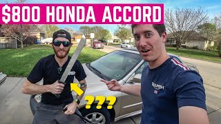 You'll Never Believe What We FOUND In This $800 Honda Accord Flip *So Many OBD2 Codes*