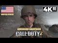 Call of Duty 2 PC AMERICAN Campaign 4K60 Walkthrough 
