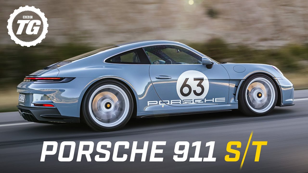⁣FIRST DRIVE: Porsche 911 S/T – 518bhp GT3 RS Engine + Manual = Ultimate 911 | Top Gear