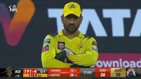 RCB vs CSK Highlight 2023 IPL #ipl #cskvsrcb #cricket #trending