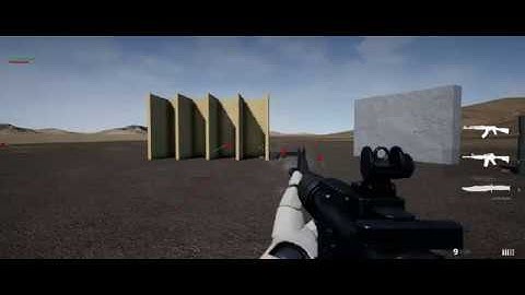 WIP #3 - Weapon System - Unreal Engine 4