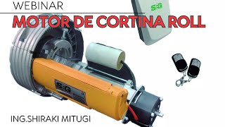 👌🤖WEBINAR ⇨ MOTOR DE CORTINA ROLL