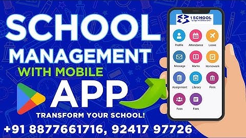 School ERP Demo | School Management System Demo | 1Schoolerp 