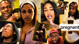 Nique PETTY⁉️Starting Drama W/ Dwayne New Girl😒 Boogie Taking Care of Carmen &Corey Kids🥹Ti Pregnant