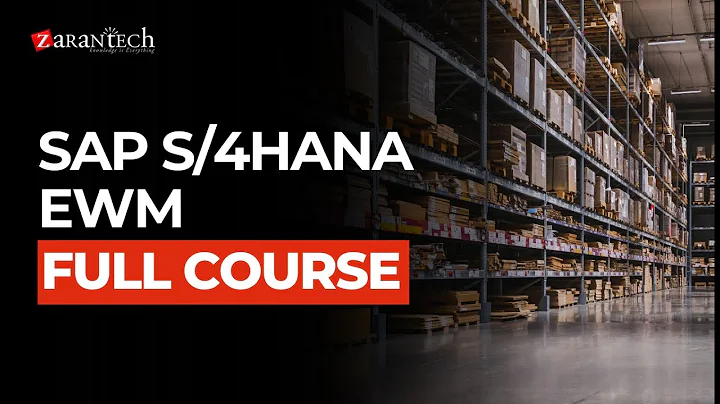 SAP S/4HANA EWM Full Course | ZaranTech