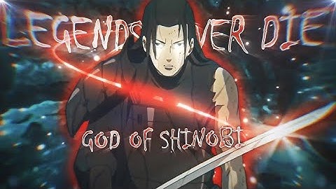 Legends Never Die   Hashirama vs  Madara    AMV Edit ! + Free Project File !