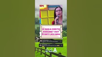 Iis Dahlia Di Kritik Warganet Saat Nyanyi Lagu India