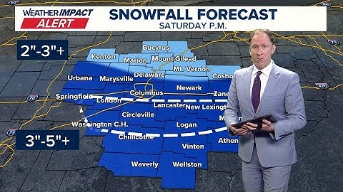 Saturday morning weather forecast: Tracking Snow in Ohio | Dec. 13, 2025