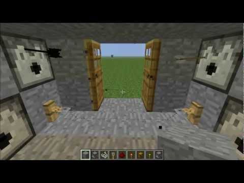 Wie man einen Stolperdraht Spender Fall in Minecraft machen 1.4.2